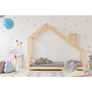 ADEKO Classic házikó ágy kéménnyel ágy méret: 100 x 200 cm