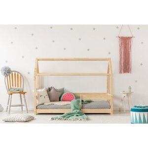 ADEKO Classic házikó ágy leesésgátlóval ágy méret: 100 x 200 cm
