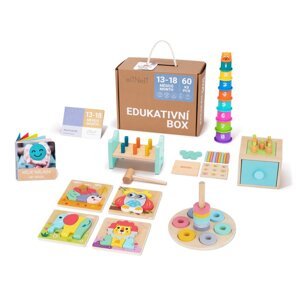 eliNeli Okos doboz - oktató játékok 13–18 hónapos gyerekek számára