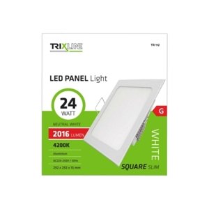 Mennyezeti LED lámpa – négyzet 24W természetes fehér