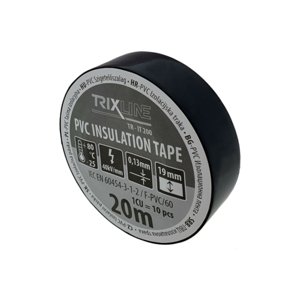 TR-IT 200 PVC szigetelőszalag 20m - fekete