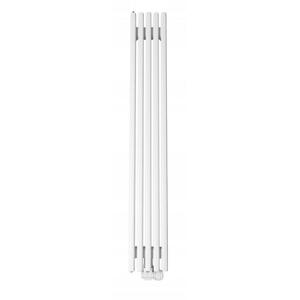 Fürdőszoba radiátor Lazur LA120/33 D5 1200x330 mm fehér