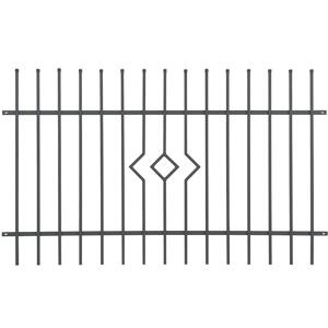 Kerítés panel Porto 2 2m|1,2m ZN+RAL7016