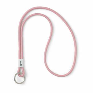 Világos rózsaszín nyakbaakasztós  kulcstartó Light Pink 182 – Pantone