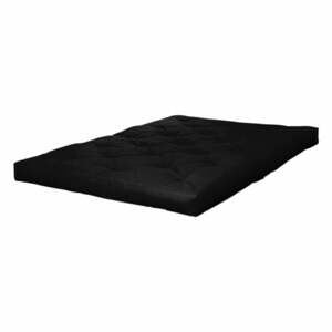 Fekete közepes keménységű futon matrac 160x200 cm Comfort Black – Karup Design