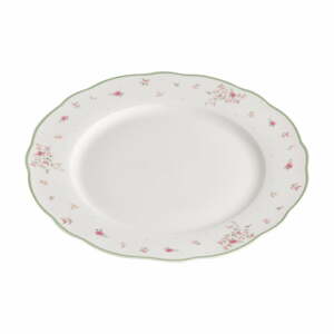 Fehér porcelán szervírozó tányér ø 34 cm Nonna Rosa – Brandani