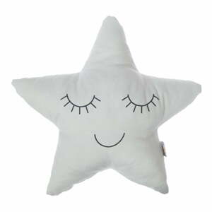 Pillow Toy Star világosszürke pamutkeverék gyerekpárna, 35 x 35 cm - Mike & Co. NEW YORK