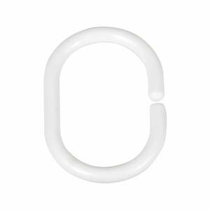 Shower Hooks 12 db-os fehér zuhanyfüggöny karika szett - Wenko