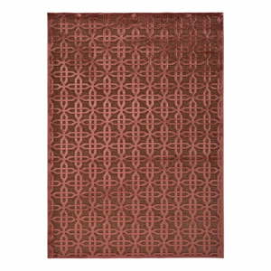 Margot Copper piros viszkóz szőnyeg, 140 x 200 cm - Universal