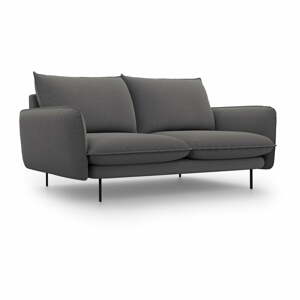 Vienna sötétszürke kanapé, 160 cm - Cosmopolitan Design