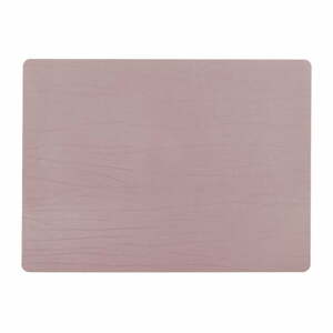 Titane rózsaszín tányéralátét újrahasznosított bőrből, 33 x 45 cm - ZicZac