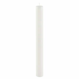 Cylinder Pure fehér hosszú gyertya, égési idő 42 óra - Ego Dekor