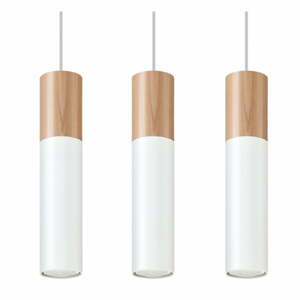 Paul fehér függőlámpa, hosszúság 40 cm - Nice Lamps