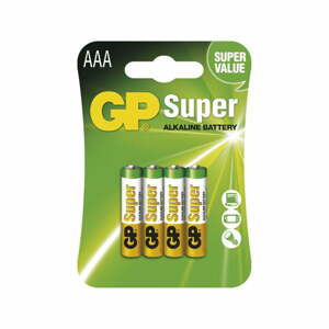 GP Super 4 db alkáli elem, AAA - EMOS