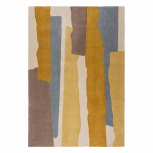 Escala szürke-sárga szőnyeg, 160 x 230 cm - Flair Rugs