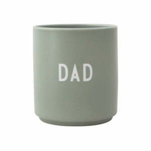 Zöld porcelán bögre 300 ml Dad – Design Letters
