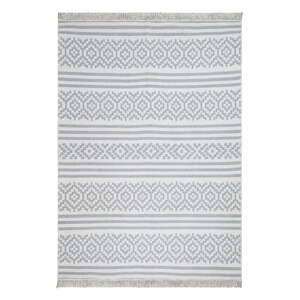 Duo szürke-fehér pamut szőnyeg, 120 x 180 cm - Oyo home