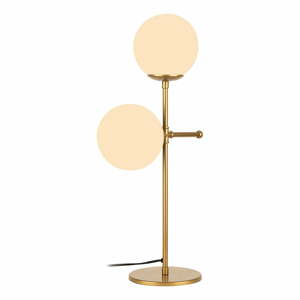 Kruva aranyszínű asztali lámpa, magasság 55 cm - Squid Lighting