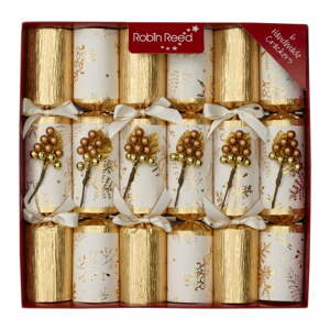 Karácsonyi cracker szett 6 db-os Christmas Carol – Robin Reed