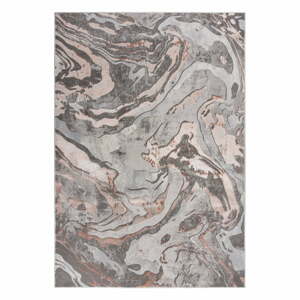 Marbled szürke-bézs szőnyeg, 200 x 290 cm - Flair Rugs