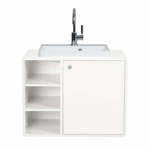 Fehér fali mosdó alatti szekrény 80x62 cm Color Bath – Tom Tailor