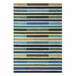 Zöld gyapjú szőnyeg 230x160 cm Piano - Flair Rugs