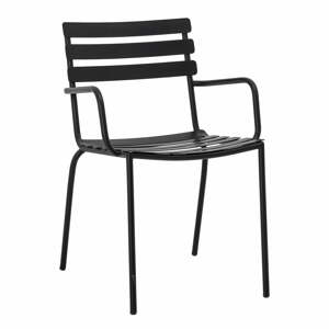 Fekete fém kerti szék Monsi – Bloomingville