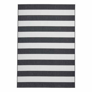 Fehér-fekete kültéri szőnyeg 160x230 cm Santa Monica – Think Rugs