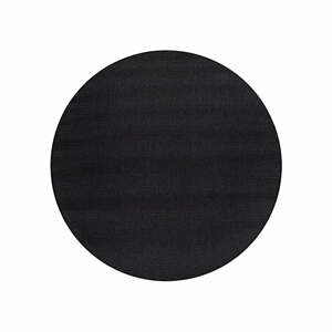 Fekete kerek szőnyeg ø 160 cm Bello™ – Narma