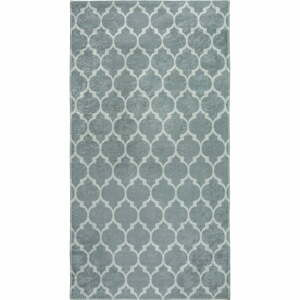 Világosszürke-krémszínű mosható szőnyeg 180x120 cm - Vitaus