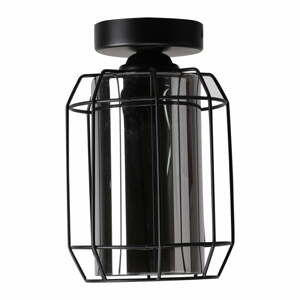Fekete mennyezeti lámpa üveg búrával ø 15 cm Jonera – Candellux Lighting