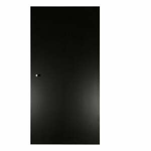 Fekete ajtó moduláris polcrendszerhez, 32x66 cm Mistral Kubus - Hammel Furniture