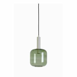 Zöld mennyezeti lámpa üveg búrával ø 21 cm Lekar – Light & Living