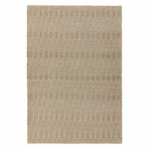 Világosbarna gyapjú szőnyeg 120x170 cm Sloan – Asiatic Carpets
