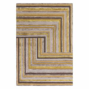 Okkersárga gyapjú szőnyeg 120x170 cm Network Gold – Asiatic Carpets