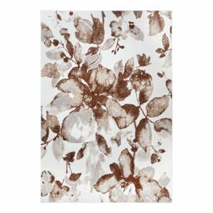 Barna szőnyeg 57x90 cm Shine Floral – Hanse Home