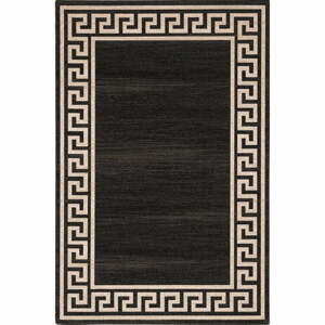 Sötétszürke gyapjú szőnyeg 100x180 cm Cesar – Agnella