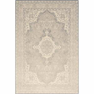 Bézs gyapjú szőnyeg 133x180 cm William – Agnella