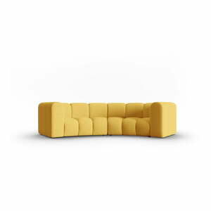 Sárga kanapé 322 cm Lupine – Micadoni Home