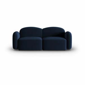 Kék bársony kanapé 194 cm Blair – Micadoni Home