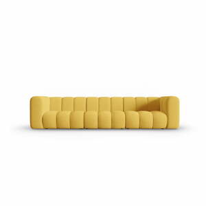 Sárga kanapé 318 cm Lupine – Micadoni Home
