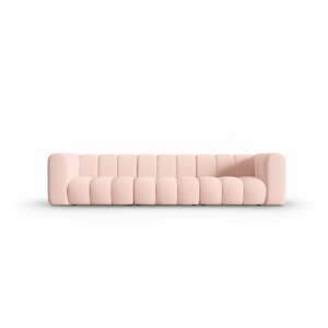 Rózsaszín kanapé 318 cm Lupine – Micadoni Home