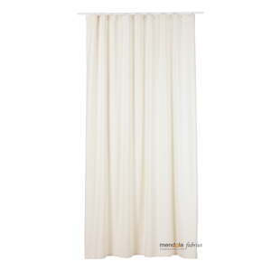 Krémszínű bársony függöny 140x260 cm Roma – Mendola Fabrics