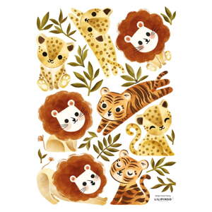 Matrica lap 30x42 cm Little Jungle Animals – Lilipinso