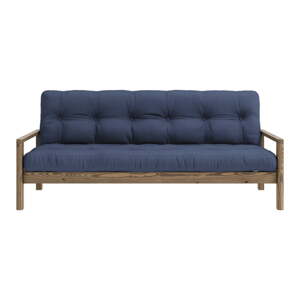 Sötétkék kinyitható kanapé 205 cm Knob – Karup Design