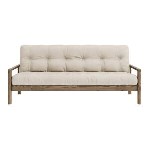 Bézs kinyitható kanapé 205 cm Knob – Karup Design