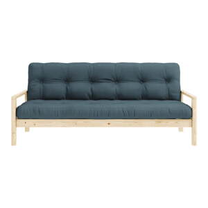 Petróleumkék kinyitható kanapé 205 cm Knob – Karup Design