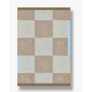 Bézs mosható szőnyeg 55x80 cm Square – Mette Ditmer Denmark