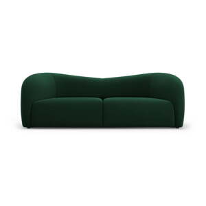 Sötétzöld bársony kanapé 197 cm Santi – Interieurs 86