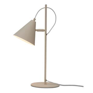 Bézs asztali lámpa fém búrával (magasság 50,5 cm) Lisbon – it's about RoMi